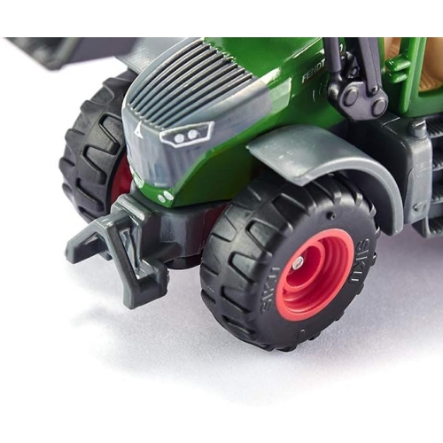 Traktor Fendt z ładowarką czołową model metalowy SIKU S1393
